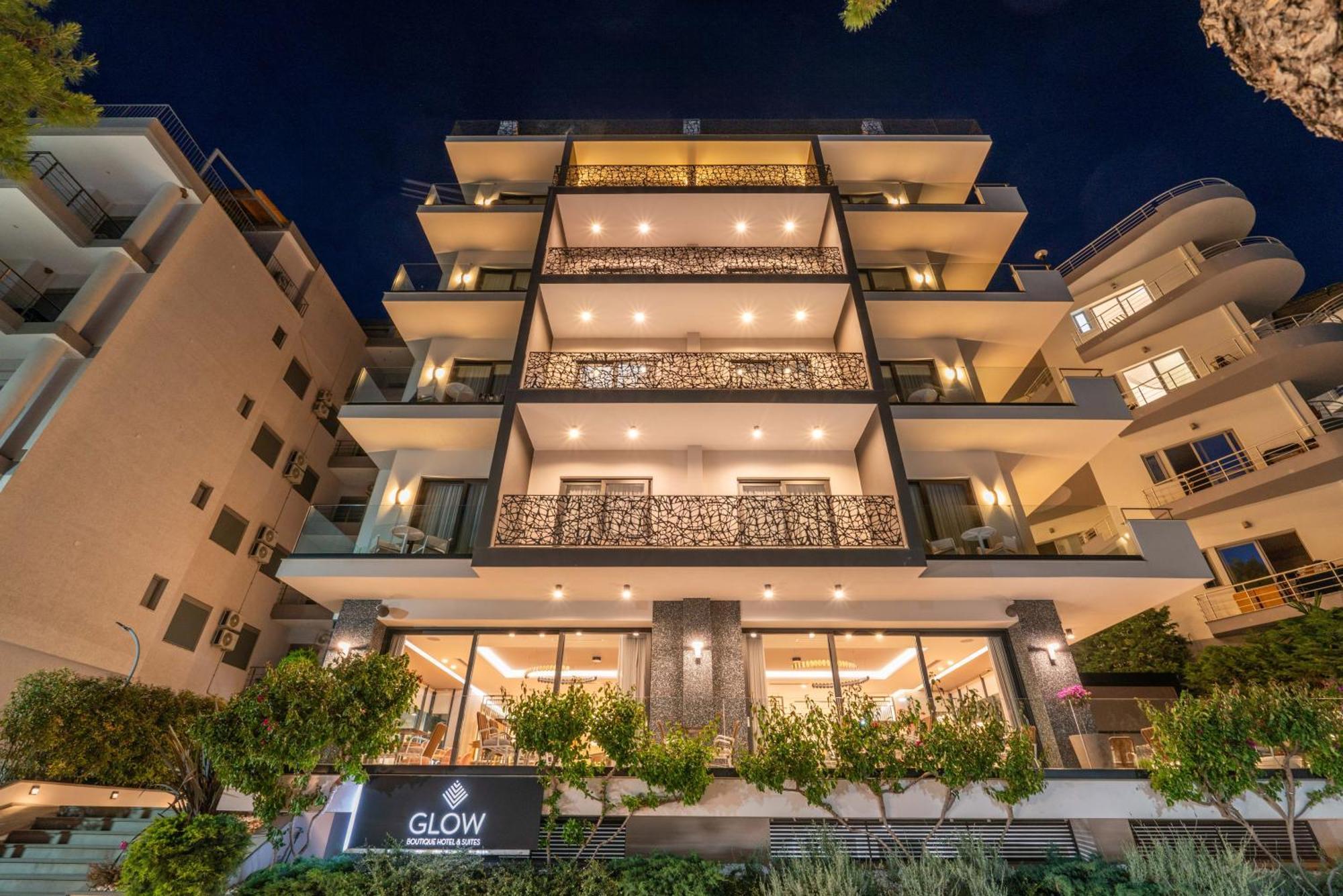 Glow Boutique Hotel & Suites Sarande Bagian luar foto