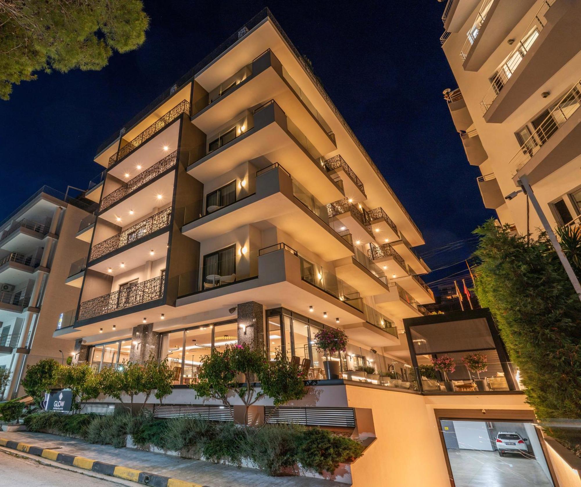 Glow Boutique Hotel & Suites Sarande Bagian luar foto