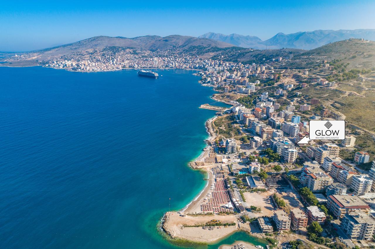 Glow Boutique Hotel & Suites Sarande Bagian luar foto